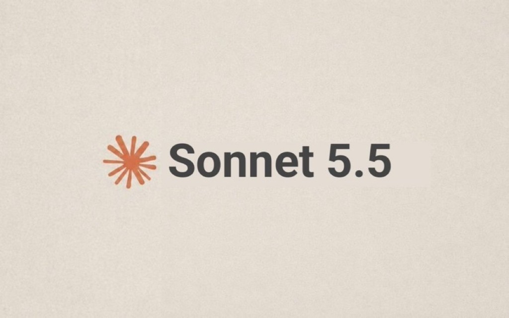 Claude Sonnet 5.5 — Anthropic brand graphic