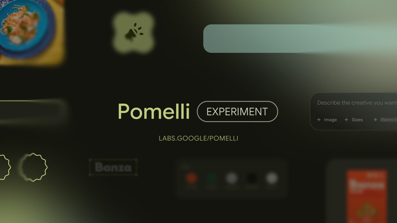 Pomelli by Google Labs product branding
